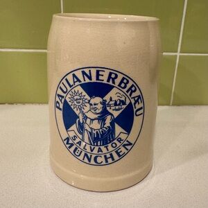Vintage Paulanerbräu München Beer Stein